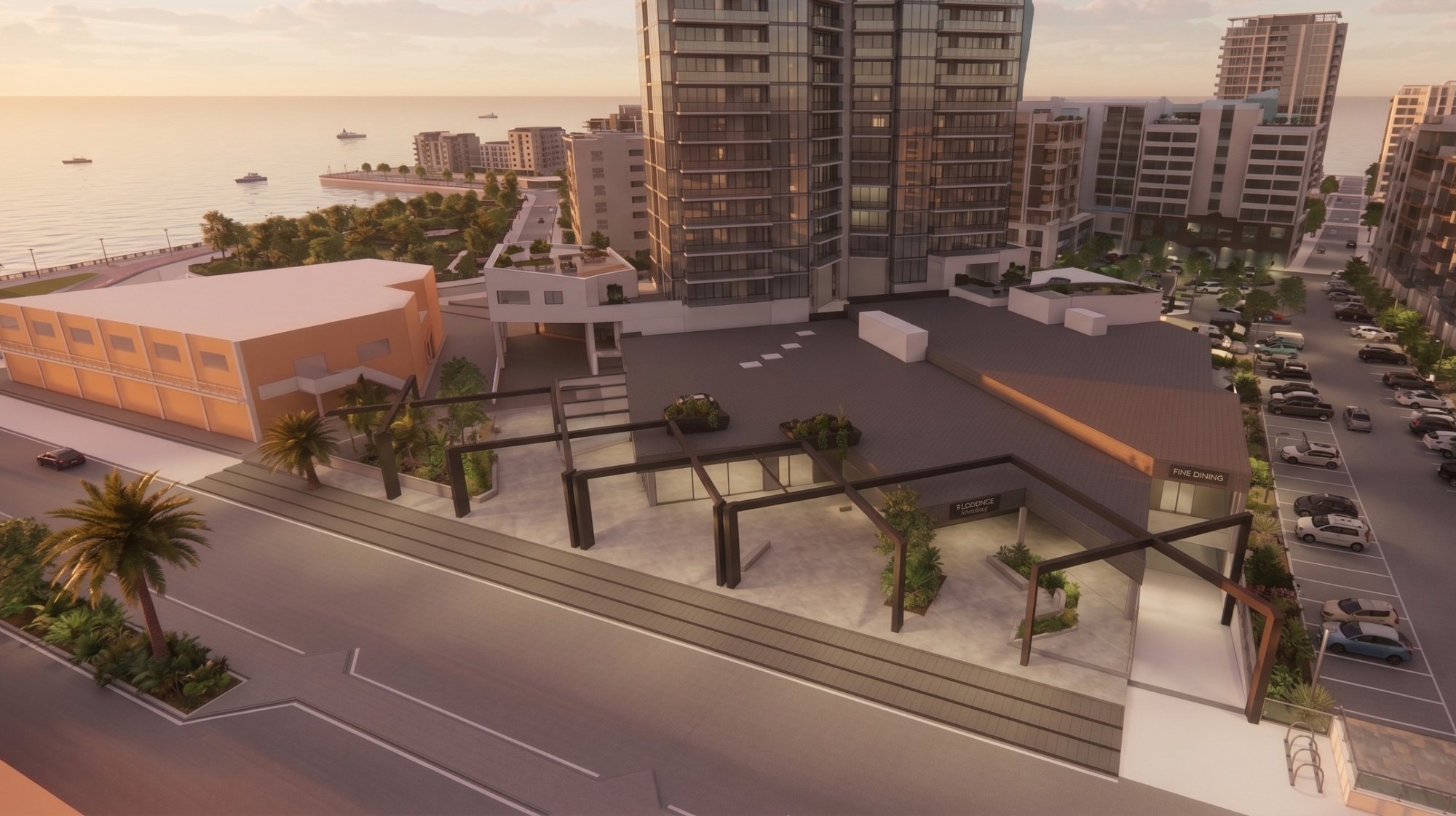 Corallo Mall Landscape