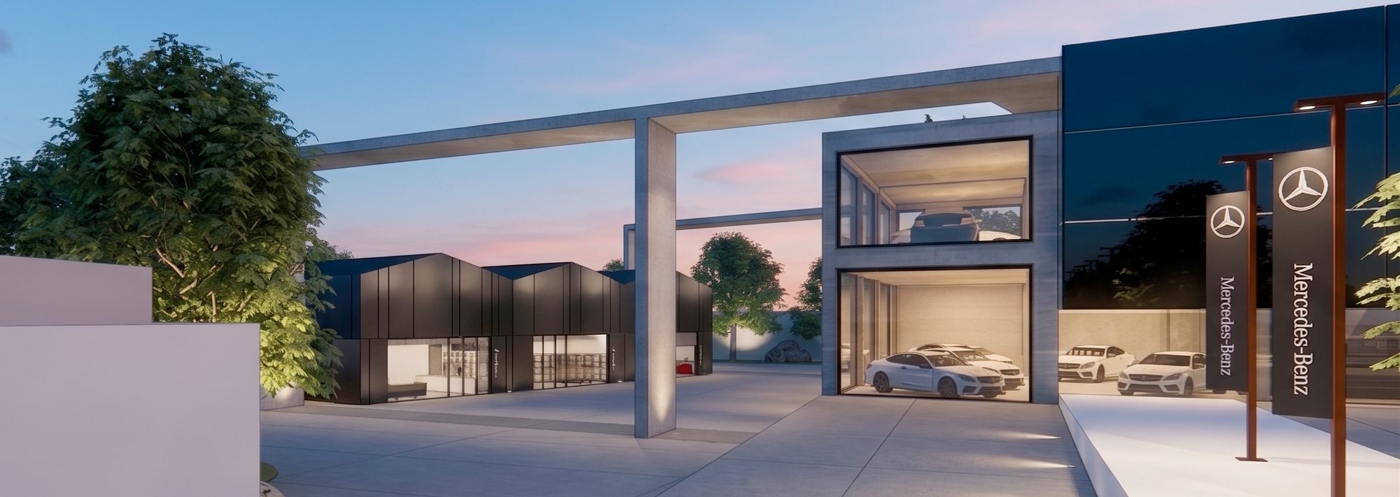 Mercedes-Benz Showroom — 2